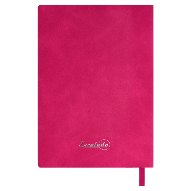Ежедневник А6 2025г Escalada Бейбискин малиновый (кожзам Превью 1