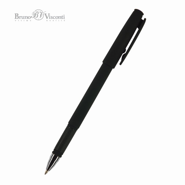 Ручка шариковая синяя BV CityWrite Black черн. корпус под персонализацию