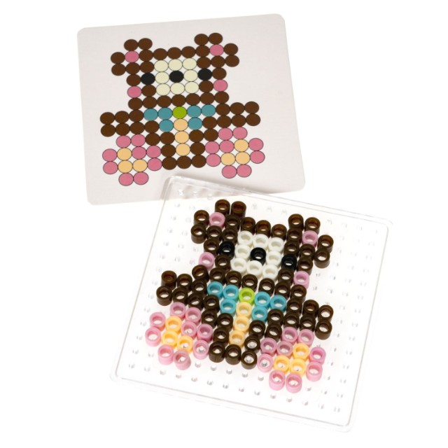 Творч Аквамозаика с бусинами-цилиндрами "У мишки День Рождения" Превью 3