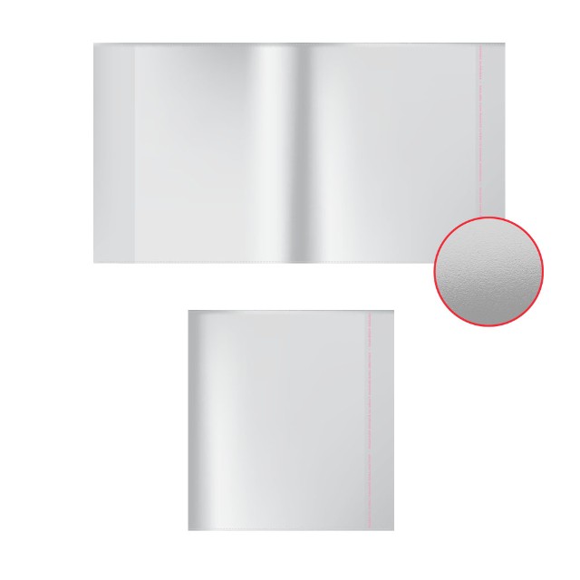 Обложка А5 универс 232*440 80мк для учебников, с клеевым краем Превью 1