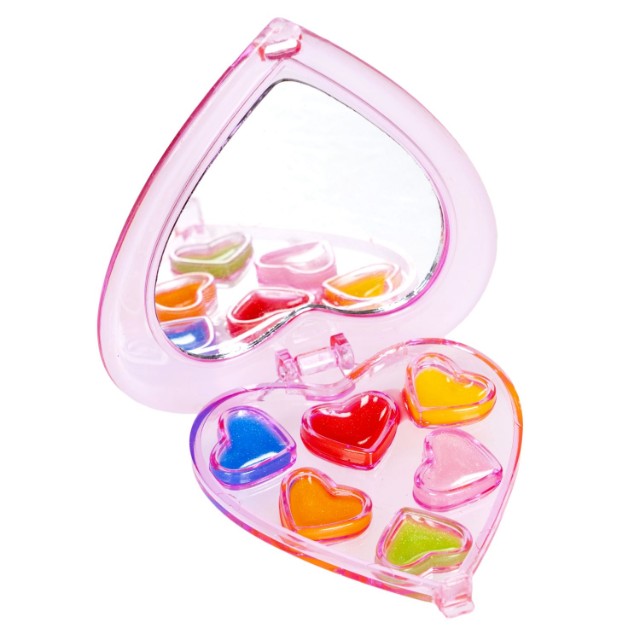 Набор детской декоративной косметики Bondibon Eva Moda: помады 2цв, сердечко с блеском для губ 6цв Превью 2