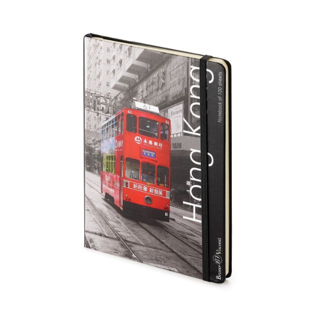 Зап. книжка А5 100л кл тв BV Megapolis Art Города на резинке Превью 7