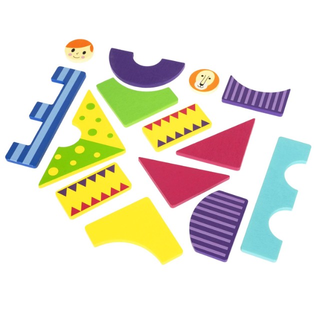 Логическая Дуэт пазл - Циркачи Лев и Лева Превью 2