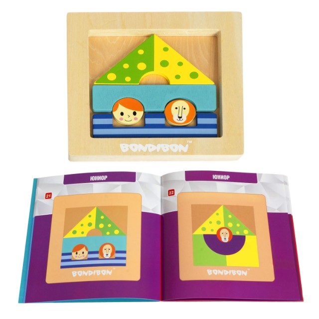 Логическая Дуэт пазл - Циркачи Лев и Лева Превью 13