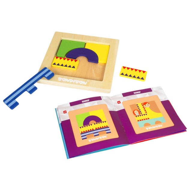 Логическая Дуэт пазл - Циркачи Лев и Лева Превью 14