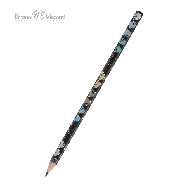 Карандаш ч/гр HB BV HappyGraphix Дамские штучки. Очки Превью 0