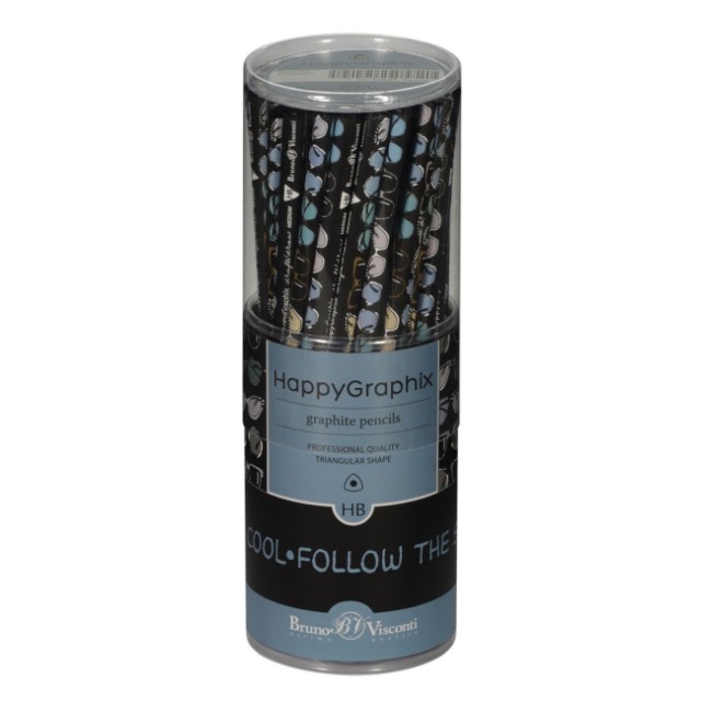 Карандаш ч/гр HB BV HappyGraphix Дамские штучки. Очки Превью 2