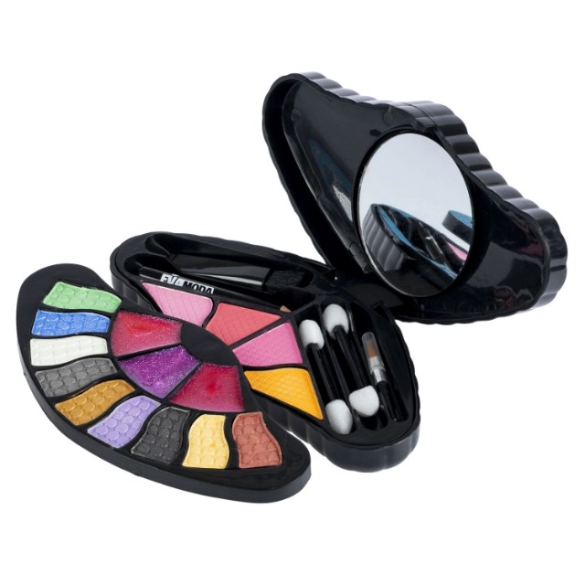 Набор детской декоративной косметики Bondibon Eva Moda тени для век-9шт. 7,2г, блеск для губ-3шт. 3,6г, румяна-4шт. Превью 4