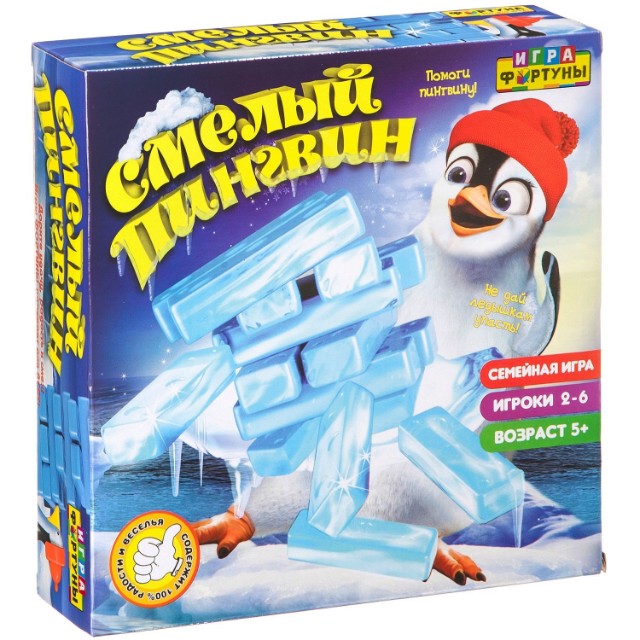 Игра Настольная Смелый пингвин (аналог Дженга)