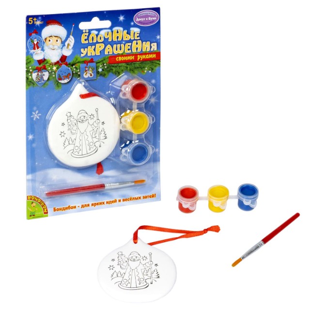 Творч Ёлочные украшения своими руками Круг Превью 4