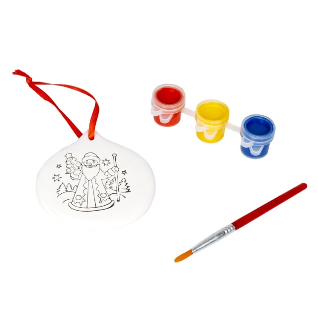 Творч Ёлочные украшения своими руками Круг Превью 1