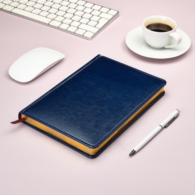 Ежедневник А5 Sidney Nebraska синий недат Превью 6