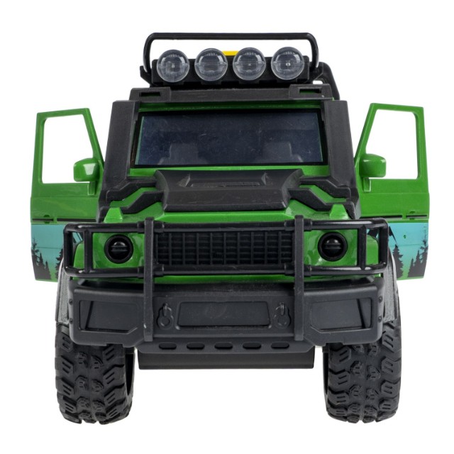 Машина Джип зеленый многофункциональная инерционная пласт, Превью 5