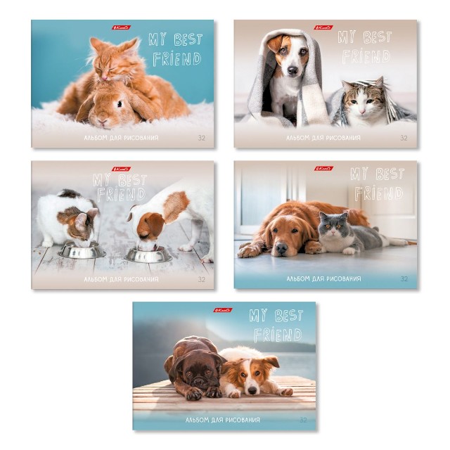 Альбом д/рис 32л Правда милые?