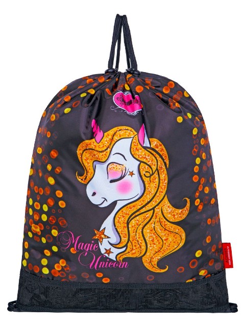Ранец панцирный Across Единорог + мешок, пенал Превью 1