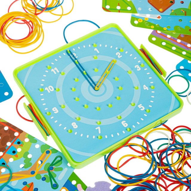 Игра Настольная Геоборд двусторонний Превью 5