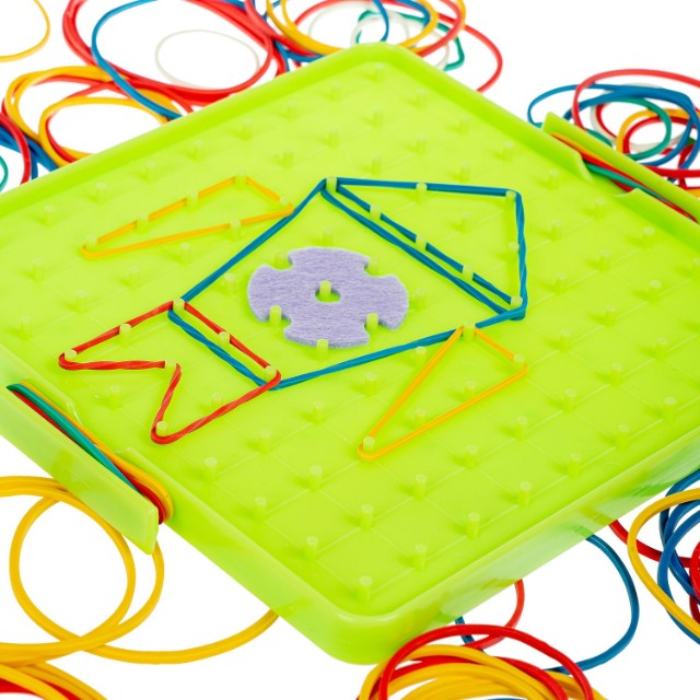 Игра Настольная Геоборд двусторонний Превью 8