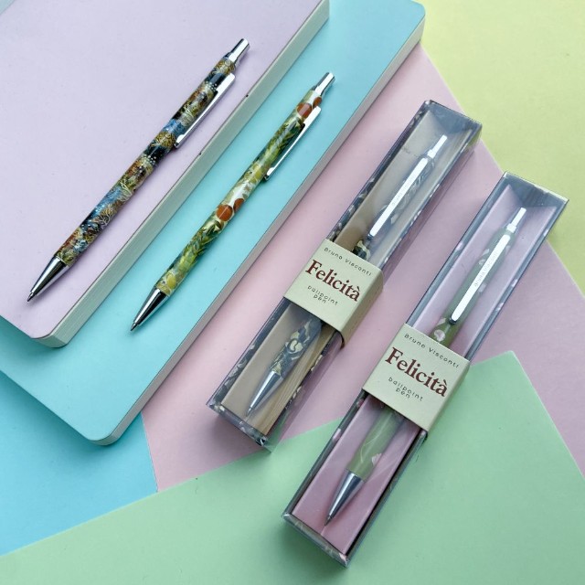 Ручка подар шар BV Felicita синяя 0,7мм Вечер в гаграх Превью 12