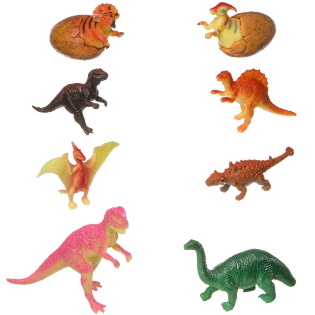 Набор Ребятам о Зверятах Динозавры 8 шт. Превью 1