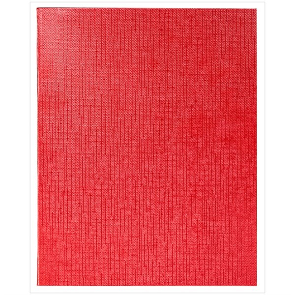 Тетрадь 96л кл Бумвинил Metallic Красный Превью 1