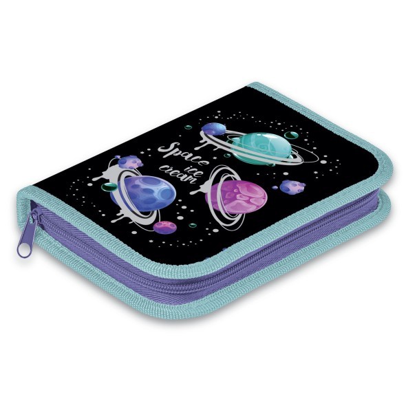 Пенал 1 отд пуст 1 откид планк Hatber Космическое мороженое Превью 1