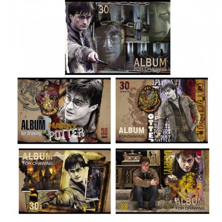 Альбом д/рис 30л Гарри Поттер