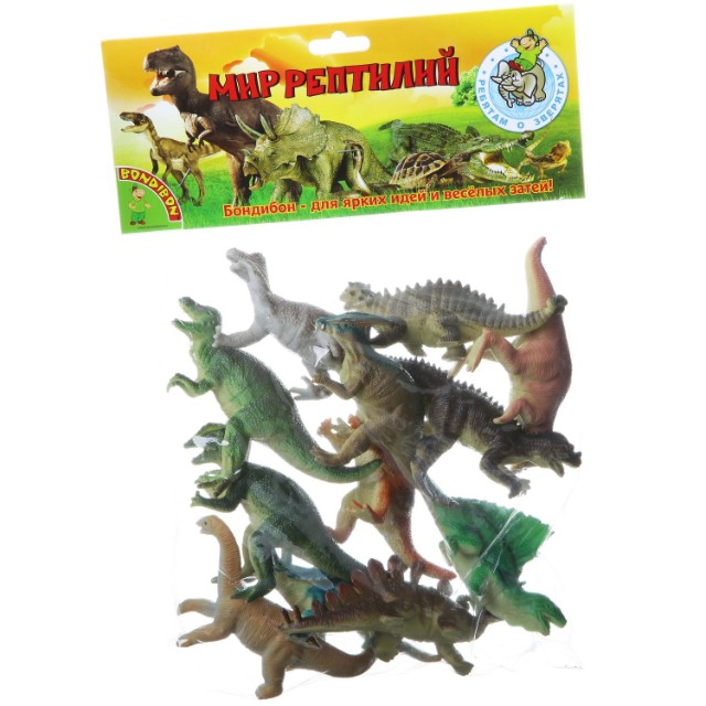 Набор Ребятам о Зверятах Динозавры 5 12шт.