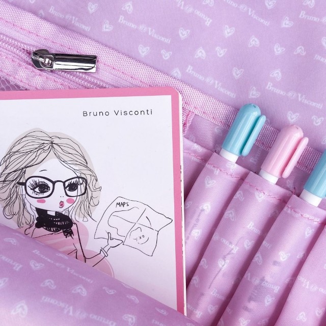 Ручка гелевая синяя BV CoolWrite Коала 0,38мм принт Превью 2