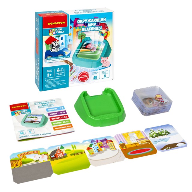 Игра Настольная Окружающий мир Нелепицы Превью 5