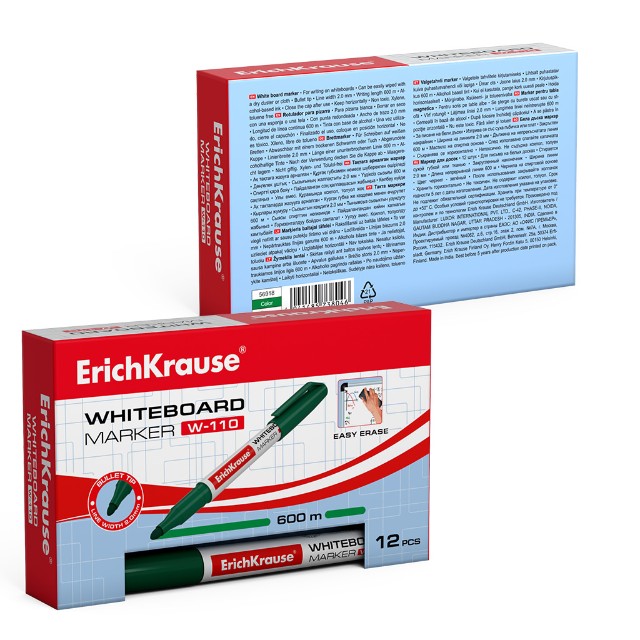 Маркер д/доски зеленый Превью 3