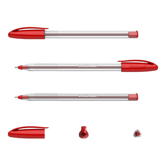 Ручка шариковая красная EK U-108 Classic Stick 1.0, Ultra Glide Technology Превью 1