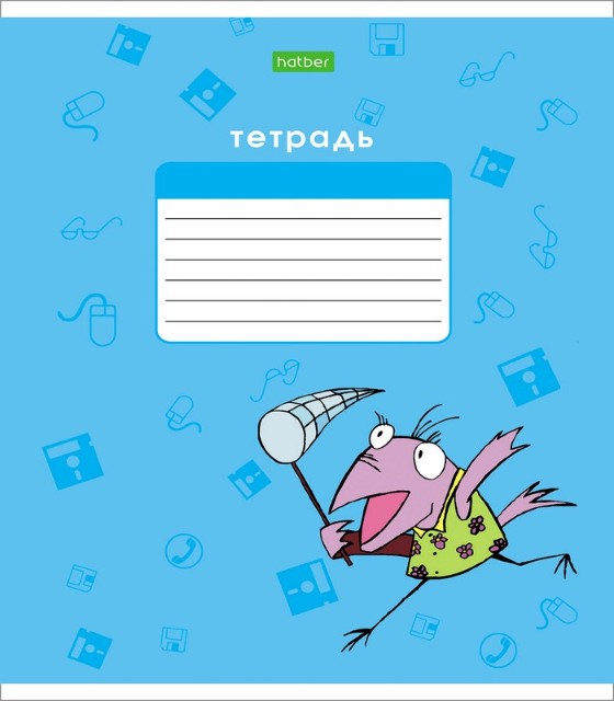 Тетрадь 18л клетка Крутые зверюшки нейт Превью 2