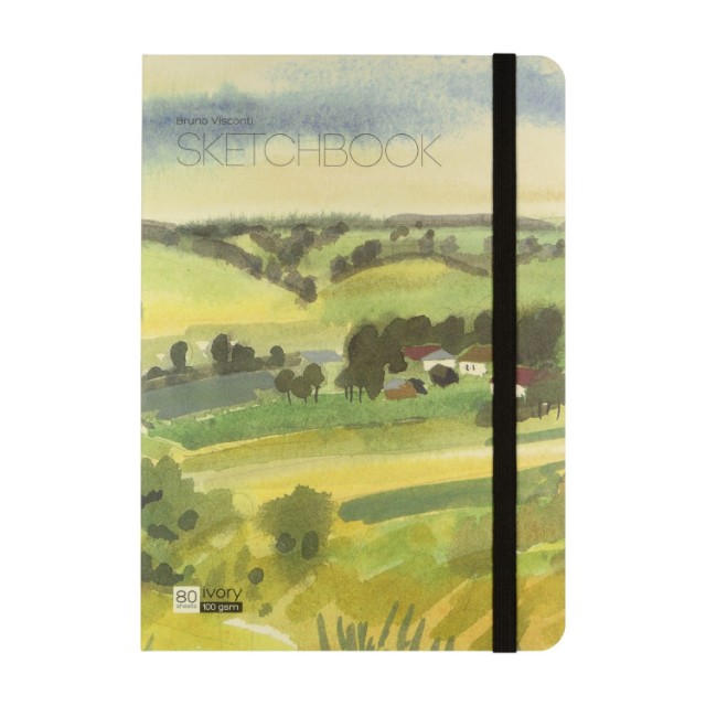 Скетчбук 179*250мм 80л тв BV бежевый блок 100гр Превью 15