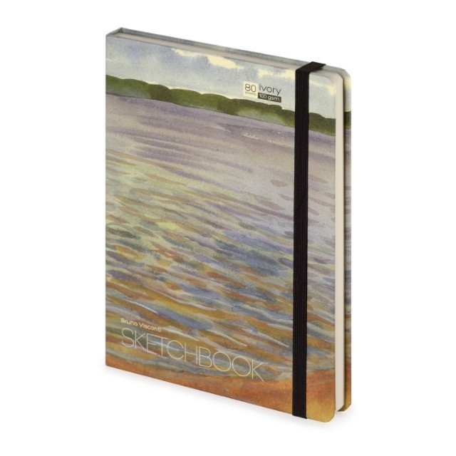 Скетчбук 179*250мм 80л тв BV бежевый блок 100гр Превью 8