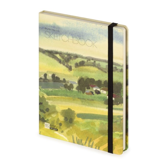 Скетчбук 179*250мм 80л тв BV бежевый блок 100гр Превью 14