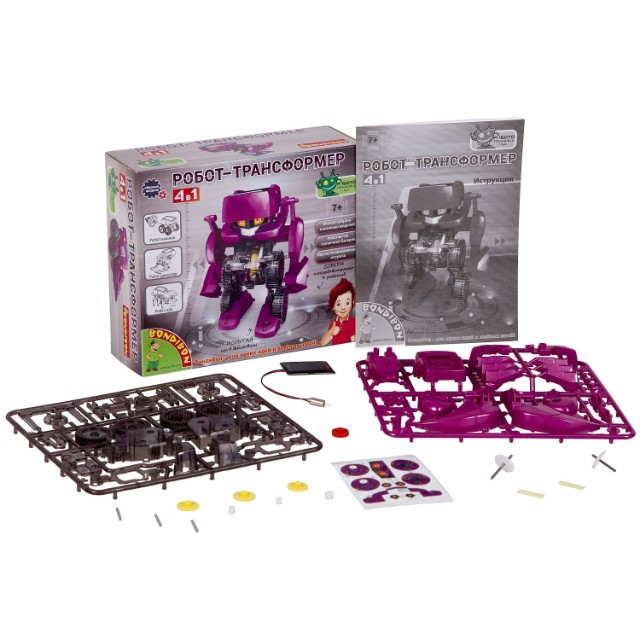Набор для исследования Робот трансформер 4в1 Превью 1
