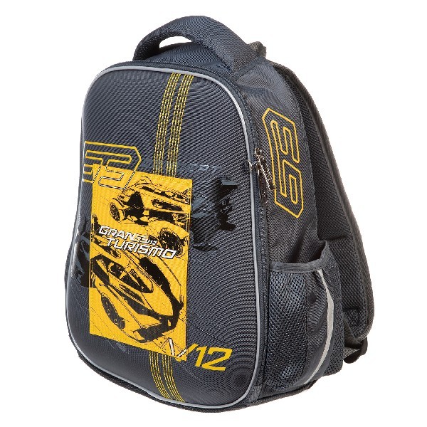 Ранец панцирный Hatber Большие гонки 1 отделение 2 кармана Превью 2