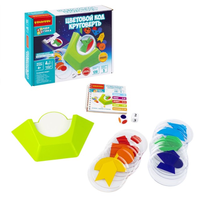 Игра Настольная Цветовой код. Круговерть Превью 6