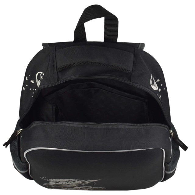 Ранец панцирный Космонавт черный ЭВА панель 1отд + брелок Превью 1