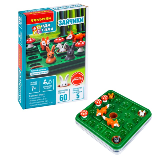 Игра Логическая Зайчики Превью 2