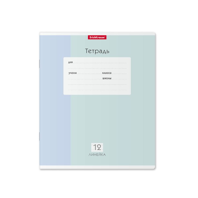 Тетрадь 12л линейка Однотонная с рис Optima Blocks ассорти Превью 8