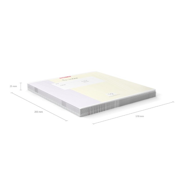 Тетрадь 12л линейка Однотонная с рис Optima Blocks ассорти Превью 3