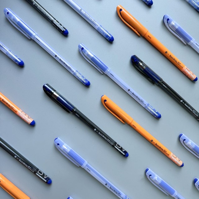 Ручка шариковая синяя BV BasicWrite. Moon 0.5 мм Превью 1