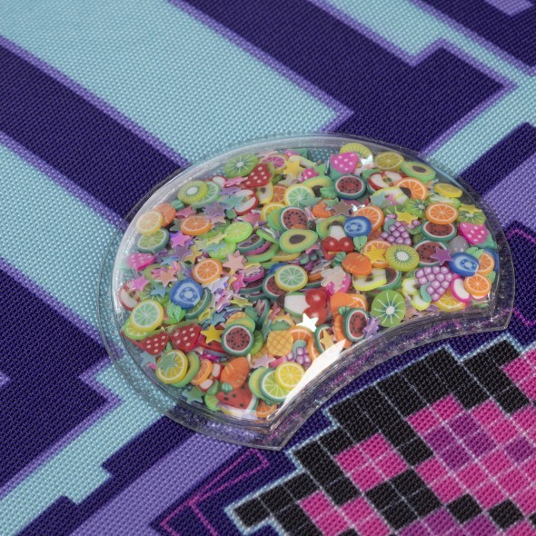 Ранец панцирный Hatber Сладкий микс 2 отделения 2 кармана (пайетки) Превью 3