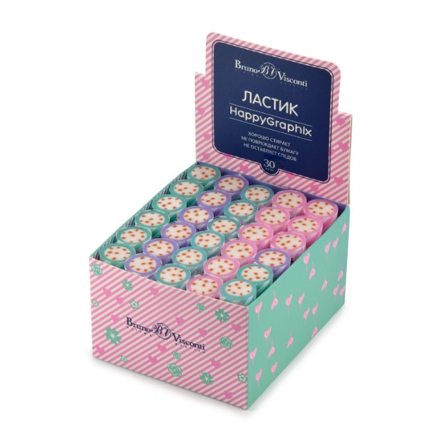 Ластик сув BV HappyGraphix Candy 4 цвета Превью 1