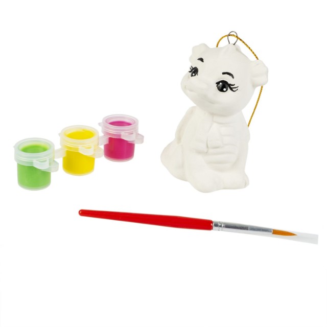 Творч Ёлочные украшения своими руками Дракончик Превью 3