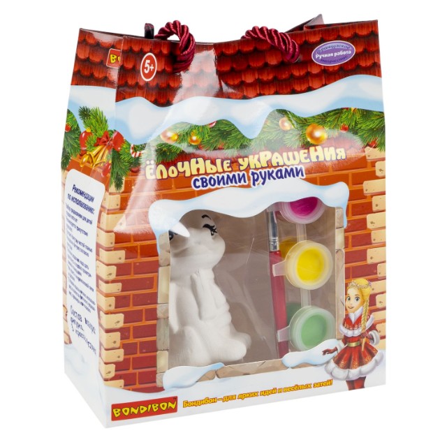 Творч Ёлочные украшения своими руками Дракончик