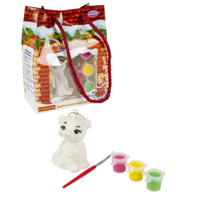 Творч Ёлочные украшения своими руками Дракончик Превью 4