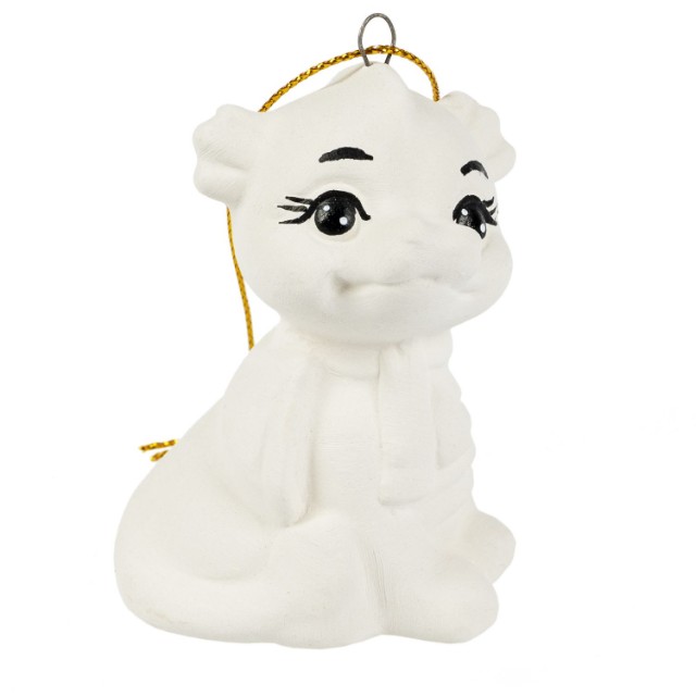 Творч Ёлочные украшения своими руками Дракончик Превью 2