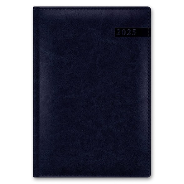 Ежедневник А5 2025г Sarif Image Синий (вырубка)